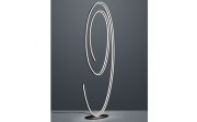 LED-Standleuchte Cinque Ciola, schwarz, 175 cm