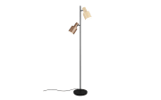 Standleuchte Agudo, mehrfarbig,  2 flammig, 160 cm