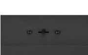 LED-Pendelleuchte Orbit, schwarz/coffee, 5-flammig, 100 cm, inkl. Dimmfunktion