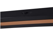 LED-Deckenleuchte CCT Ikaris, schwarz, 3-flammig