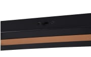 LED-Deckenleuchte CCT Ikaris, schwarz, 6-flammig