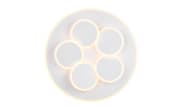 LED-Deckenleuchte CCT Mandala, weiß, inkl. Fernbedienung