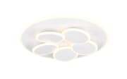 LED-Deckenleuchte CCT Mandala, weiß, inkl. Fernbedienung