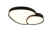 LED-Deckenleuchte CCT Rise, schwarz, 77 cm, inkl. Fernbedienung 