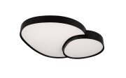 LED-Deckenleuchte CCT Rise, schwarz, 77 cm, inkl. Fernbedienung 
