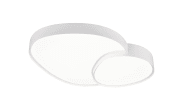 LED-Deckenleuchte CCT Rise, weiß, 77 cm, inkl. Fernbedienung 