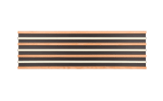LED-Deckenleuchte Fontana, holz/schwarz, 114 cm, inkl. Switchdimmer