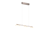 LED-Pendelleuchte Merton, Nickel, inkl. Switchdimmer