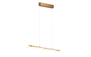 LED-Pendelleuchte Merton, Messing, inkl. Switchdimmer