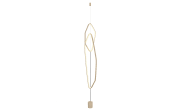 LED-Standleuchte Civasto, beige, inkl. Dimmfunktion