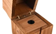 LED-Tischleuchte Treasure, holzfarbig