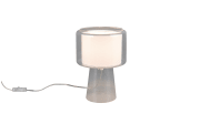 Tischleuchte Rocka, transparent