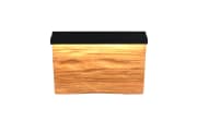 LED-Wandleuchte Kalea, holzfarbig