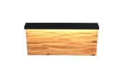 LED-Wandleuchte Kalea, holzfarbig 