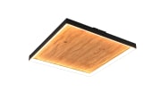 LED-Deckenleuchte Kalea, holzfarbig