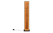 LED-Stehleuchte Kalea, holzfarbig