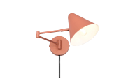 Wandleuchte Cosima, apricot