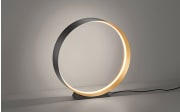 LED-Tischleuchte Loop, schwarz/gold, inkl. Funkfernbedienung