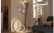 LED-Bogenleuchte Loop, weiß, inkl. Ausziehfunktion