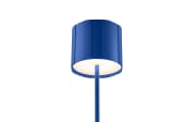 Akku-Tischleuchte Marisa, blau, inkl. Fernbedienung