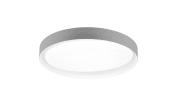 LED-Deckenleuchte Zeta, grau, 48,5 cm