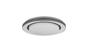 LED-Deckenleuchte Atria CCT in schwarz/weiß, 38 cm