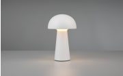 LED-Akku-Tischleuchte Lennon, weiß, 21,5 cm