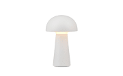 LED-Akku-Tischleuchte Lennon, weiß, 21,5 cm