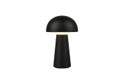 LED-Akku-Tischleuchte Lennon, schwarz, 21,5 cm