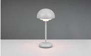 LED-Akku-Tischleuchte Elliot, lichtgrau, 26 cm