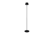LED-Akku-Stehleuchte Suarez, schwarz, 123 cm