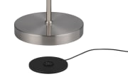 Akku-Standleuchte Moreno, Nickel, inkl. Touch Dimmer 