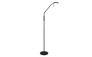 LED-Standleuchte Moreno, Schwarz, inkl. Touch Dimmer 