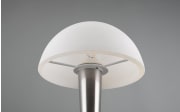 LED-Tischleuchte Canaria, Nickel/weiß, inkl. Touch Dimmer