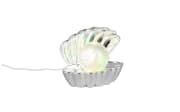 LED-Tischleuchte Shelly, chromfarbig, inkl. RGB-Farbwechsler