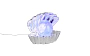 LED-Tischleuchte Shelly, chromfarbig, inkl. RGB-Farbwechsler