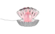 LED-Tischleuchte Shelly, chromfarbig, inkl. RGB-Farbwechsler