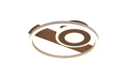 LED-Deckenleuchte Horus, coffee