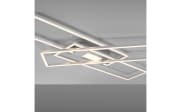 LED-Deckenleuchte Asmin, stahlfarbig, 99 cm
