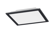 LED-Deckenleuchte Flat, schwarz, 29,5 cm