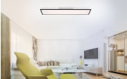 LED-Deckenleuchte FLAT, schwarz, 119,5 cm