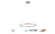 LED-Pendelleuchte Ritus, aluminium, 58,5 cm