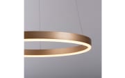 LED-Pendelleuchte Ritus, messing matt, 39,3 cm