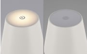 LED-Akku Tischleuchte Euria, weiß, 11 cm