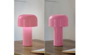 LED-Akkutischleuchte Agnes, rosa, inkl. Touchdimmer
