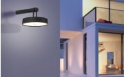 LED-Akkuwandleuchte Arma, schwarz, inkl. Memoryfunktion 