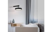 LED-Akkuwandleuchte Arma, schwarz, inkl. Memoryfunktion 