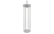 LED-Akkutischleuchte Anselm, greige, 50,4 cm, inkl. Memoryfunktion