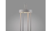LED-Akkutischleuchte Anselm, greige, 50,4 cm, inkl. Memoryfunktion