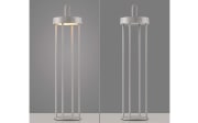 LED-Akkutischleuchte Anselm, greige, 50,4 cm, inkl. Memoryfunktion